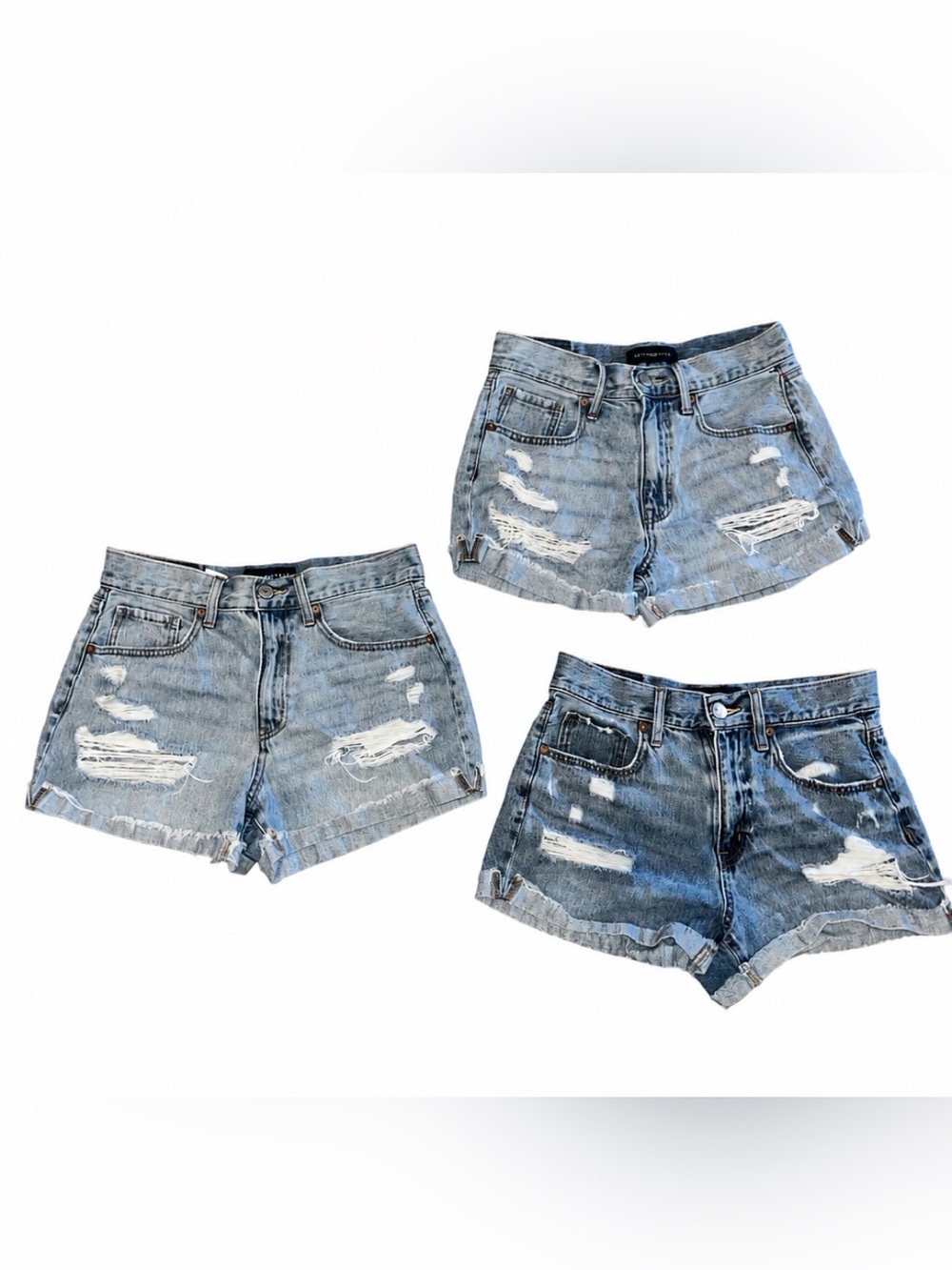 3 Jean Mom Shorts